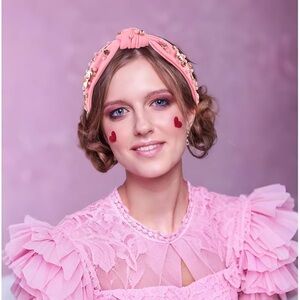 Pink Bunny Easter Themed Headband